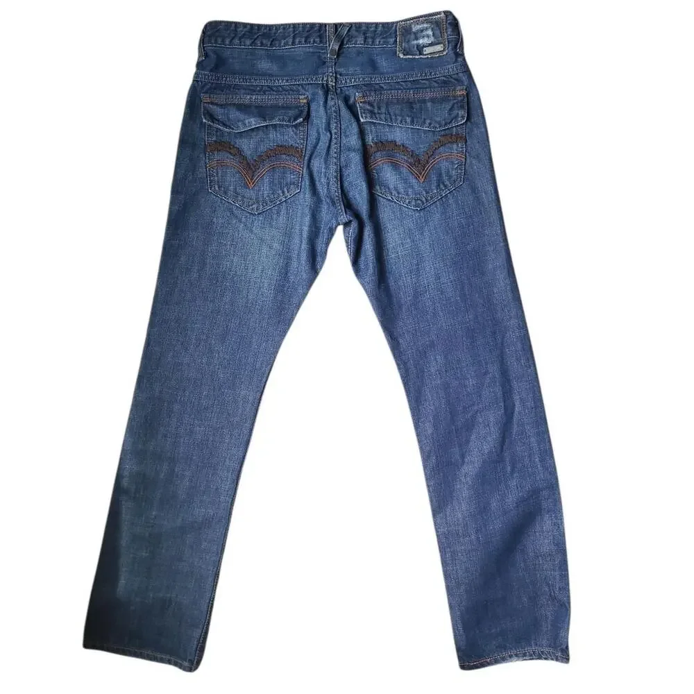 Levi's SilverTab Slim Straight Jeans 31x30 Y2K Medium Wash Denim